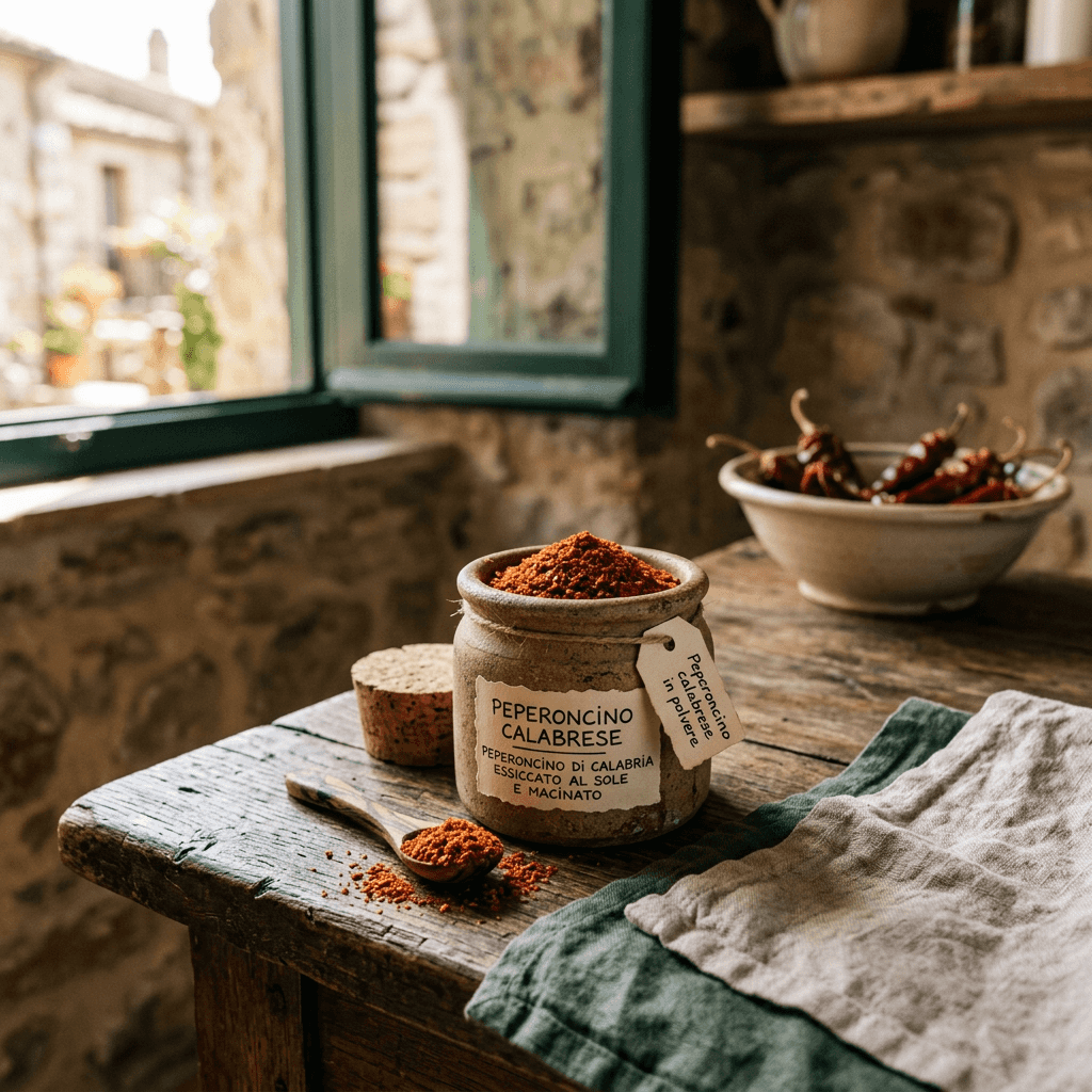 Peperoncino calabrese in polvere