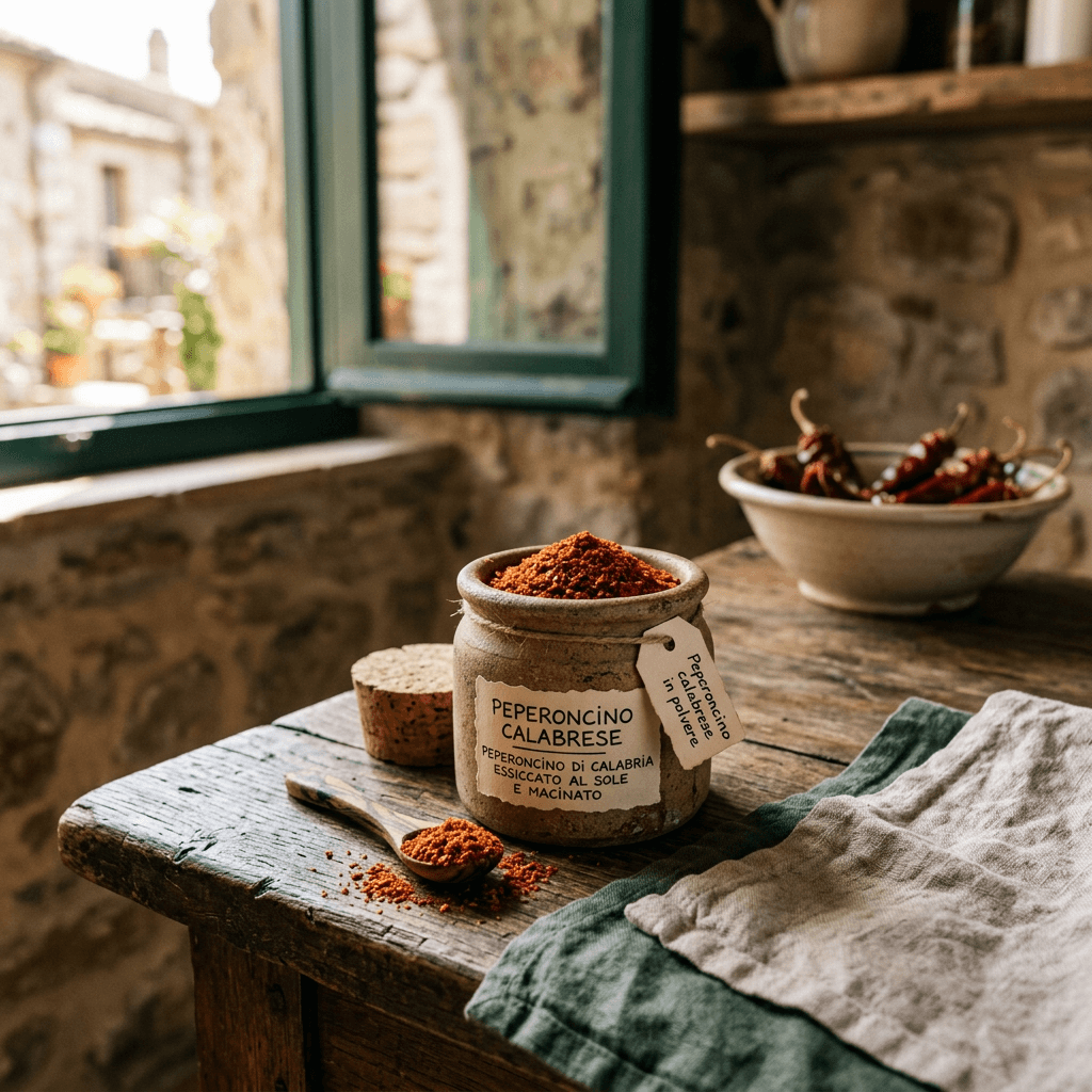 Peperoncino calabrese in polvere