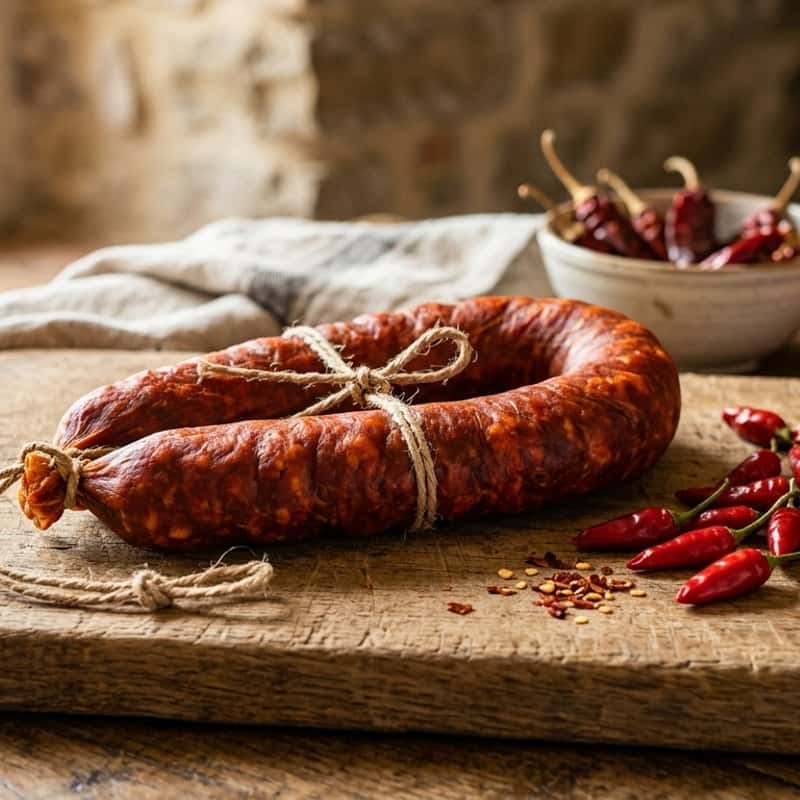 Salsiccia stagionata piccante Coinas
